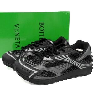 Black Bottega Veneta Orbit Sneakers